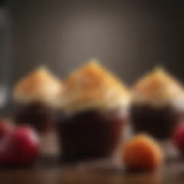 A selection of unique ingredients used to create innovative cupcake flavors