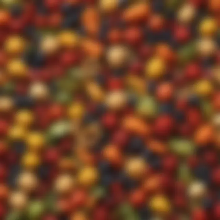 A visually appealing assortment of various flavors and forms of Aplets and Cotlets.