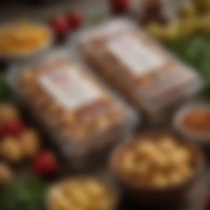 A historical display of Aplets and Cotlets showcasing their traditional packaging.