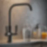 High-quality faucet water filter designed for hard water