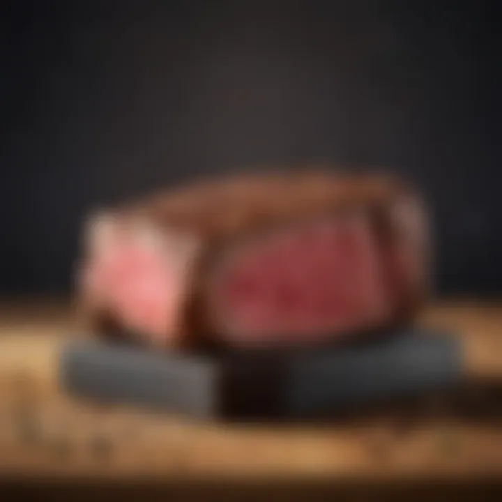 A selection of steak packaging from various suppliers