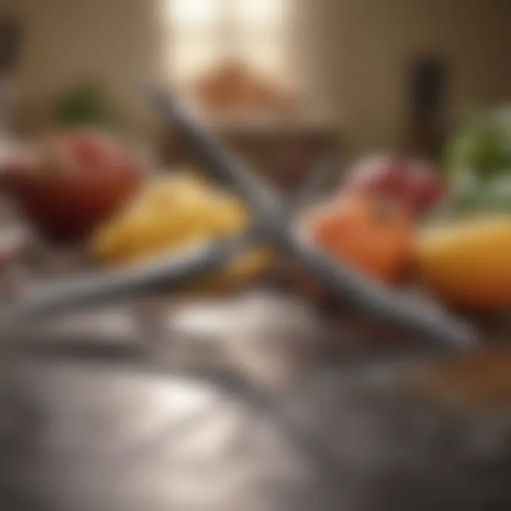 Ergonomically designed scissors for comfort