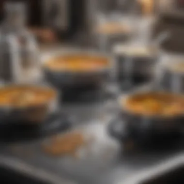 Comparison chart between Bialetti Titan cookware and competitor brands