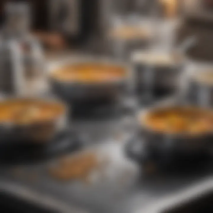 Comparison chart between Bialetti Titan cookware and competitor brands