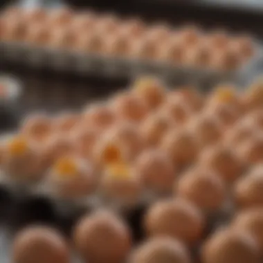 Unpeeled boiled eggs on a kitchen counter