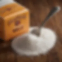 A close-up view of Bojangles seasoning salt with a spoon