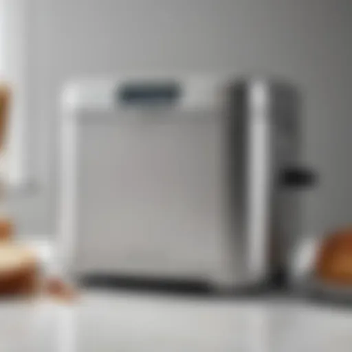 Elegant design of the Breville Bread Machine showcasing its sleek exterior
