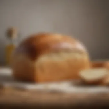 Golden Crust Freshly Baked Bread Freshly baked bread with a golden crust produced by the Breville Bread Machine