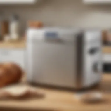 User-Friendly Interface with Easy Controls User-friendly interface of the Breville Bread Machine demonstrating its easy controls
