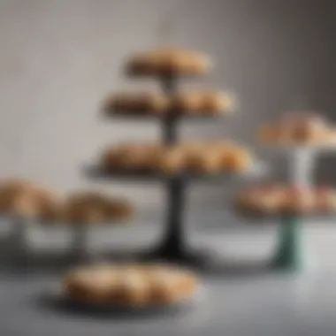 Assorted materials used for cake stand lids