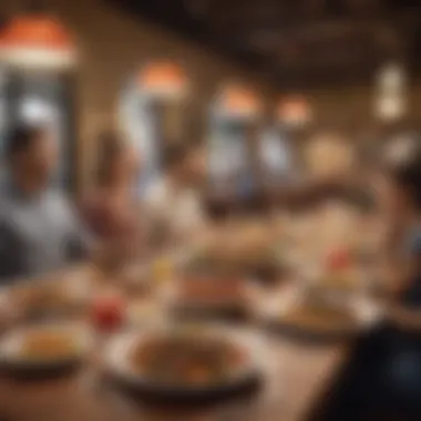 Vibrant Dining Experience at Carrabba's Diners enjoying a meal, highlighting the vibrant atmosphere of Carrabba's