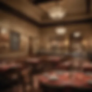 Italian Heritage in Carrabba's Interior Interior decor of Carrabba's reflecting its Italian heritage