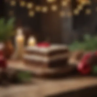 The Art of Wish List Curation A beautifully curated wish list on a wooden table with seasonal decorations.