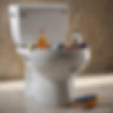 Essential Cleaning Tools Essential cleaning tools for toilet maintenance