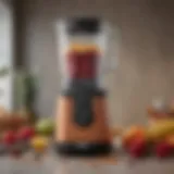 Sophisticated Braun blender showcasing sleek design