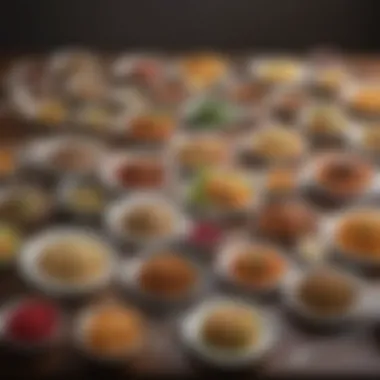An Array of Healthy Meal Choices Healthy meal options displayed on a table