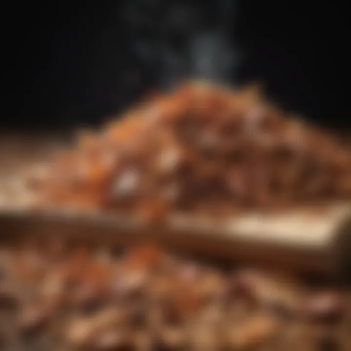Wood chips selection for smoking brisket