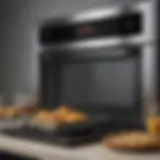 Sleek design of an OTR convection microwave