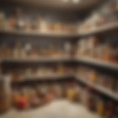 Essentials for Every Culinary Adventure A well-organized pantry stocked with essential staples