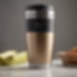 Sleek design of Contigo travel mug showcasing its modern aesthetic