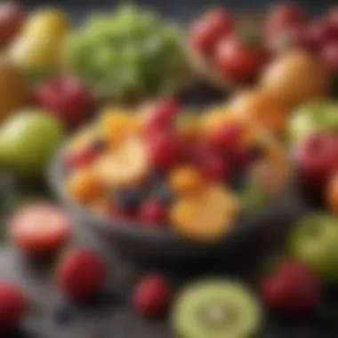 Seasonal Fruits: Affordable and Nutritious Choices A variety of seasonal fruits arranged artistically