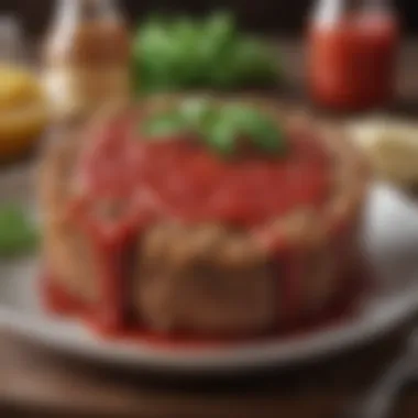 Raw beef meatloaf mixture in a bowl