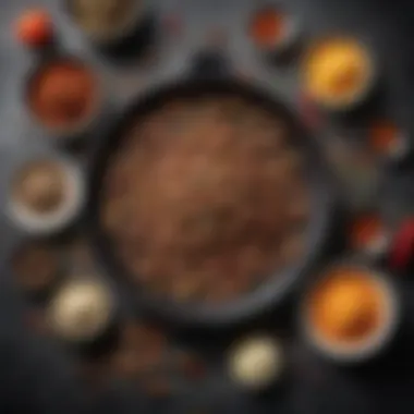 Essential Tools for Crafting Seasoning Tools and ingredients laid out for seasoning preparation