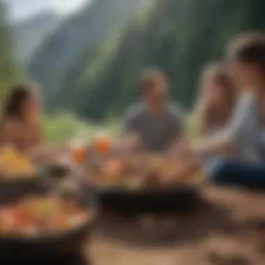 Memorable Outdoor Adventures A scenic view of friends enjoying an outdoor adventure