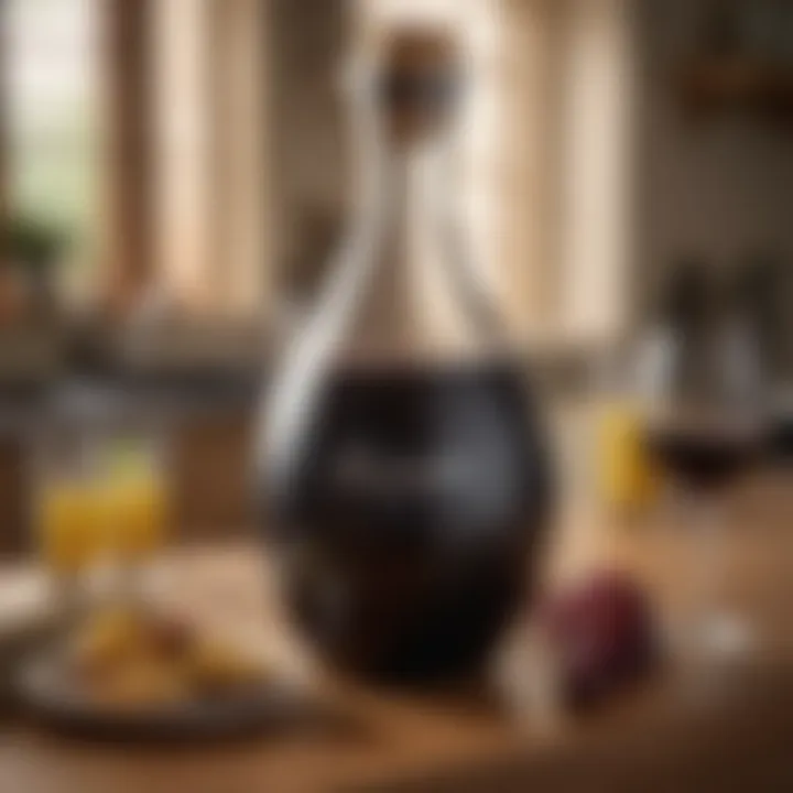 Care tips for maintaining the Crofton insulated wine carafe in pristine condition