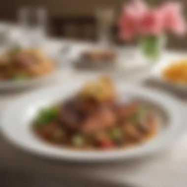 Kentucky Derby Inspired Main Course Elegant main course inspired by Kentucky Derby traditions