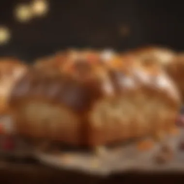 A vibrant display of various flavorings enhancing bread taste.