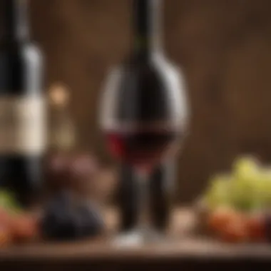 Enjoying Dealcoholized Wine in Tranquility A serene setting for enjoying dealcoholized wine