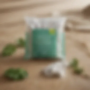 Dissolvable laundry sheets in eco-friendly packaging