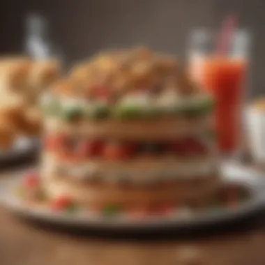 A variety of healthy food options to replace sugary snacks.