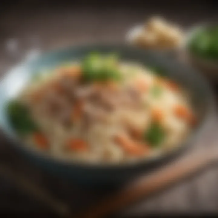 Delicious rice noodle dishes suitable for diabetics