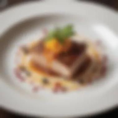 A Feast for the Eyes and the Palate Artfully plated contemporary cuisine
