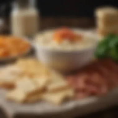 An elegant presentation of Aldi Bacon Cheddar Dip served at a gathering