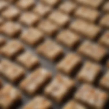 Creative Variations of Almond and Coconut Bars Various innovative variations of almond and coconut bars displayed.