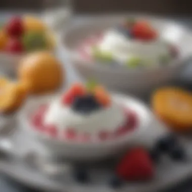 Delicious Greek Yogurt and Fruit Pairing Greek yogurt with fresh fruits