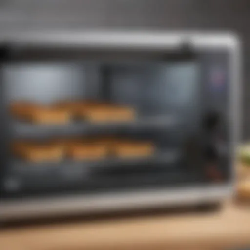 An array of Breville toaster oven pans showcasing different sizes and shapes