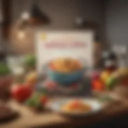 Colorful children’s cookbook featuring engaging illustrations