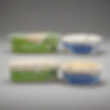 Nutritional facts comparison of different dairy-free cream cheeses