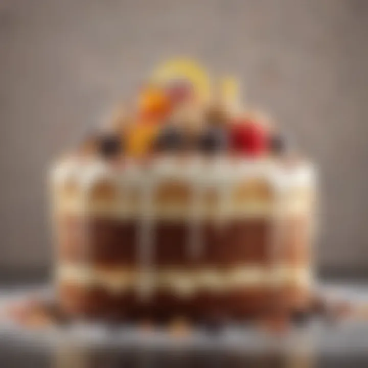 Deliciously decorated cake mix treats