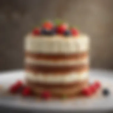 Innovative Dessert Presentation Innovative cake mix dessert presentation