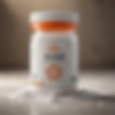 Illustration of baking soda's role in healthcare solutions