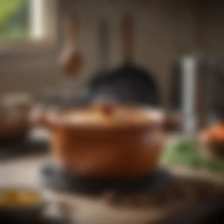 A well-maintained pot that reflects culinary artistry