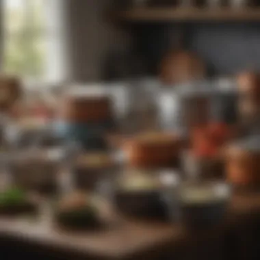 Diverse Cookware: Materials and Designs A variety of pots showcasing different materials and designs