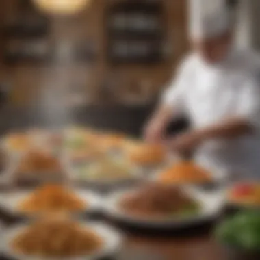 Global Flavors: A Journey Through International Cuisine in Oxnard Exquisite international cuisine presentation