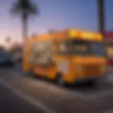 Vibrant food truck scene in Oxnard