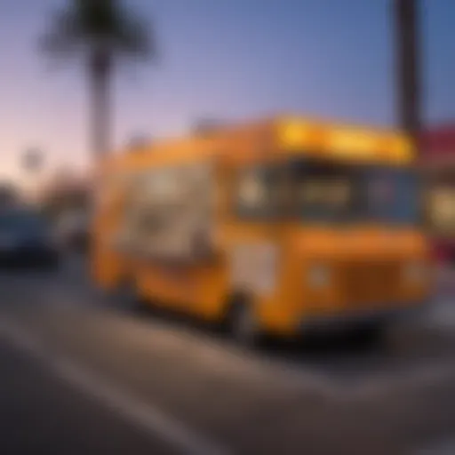 Vibrant food truck scene in Oxnard
